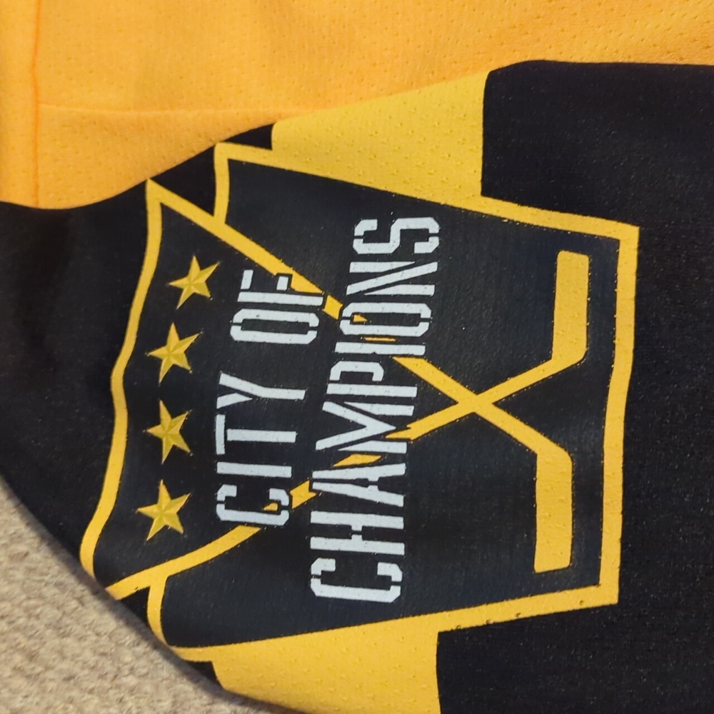 Youth Kris Letang 2017 Pittsburgh penguins stadium series jersey size XL - Picture 3 of 12